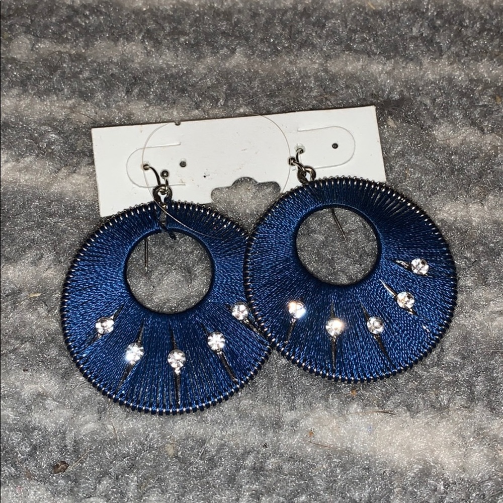 Blue Earrings